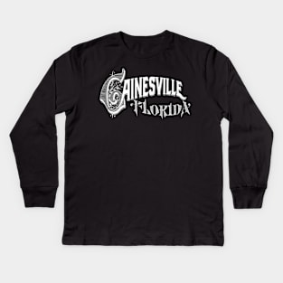 Vintage Gainesville, FL Kids Long Sleeve T-Shirt